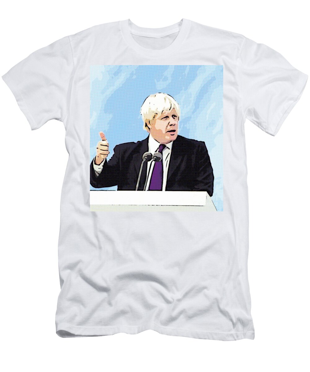 Boris Johnson Mayor of London Liz Leyden T-Shirt