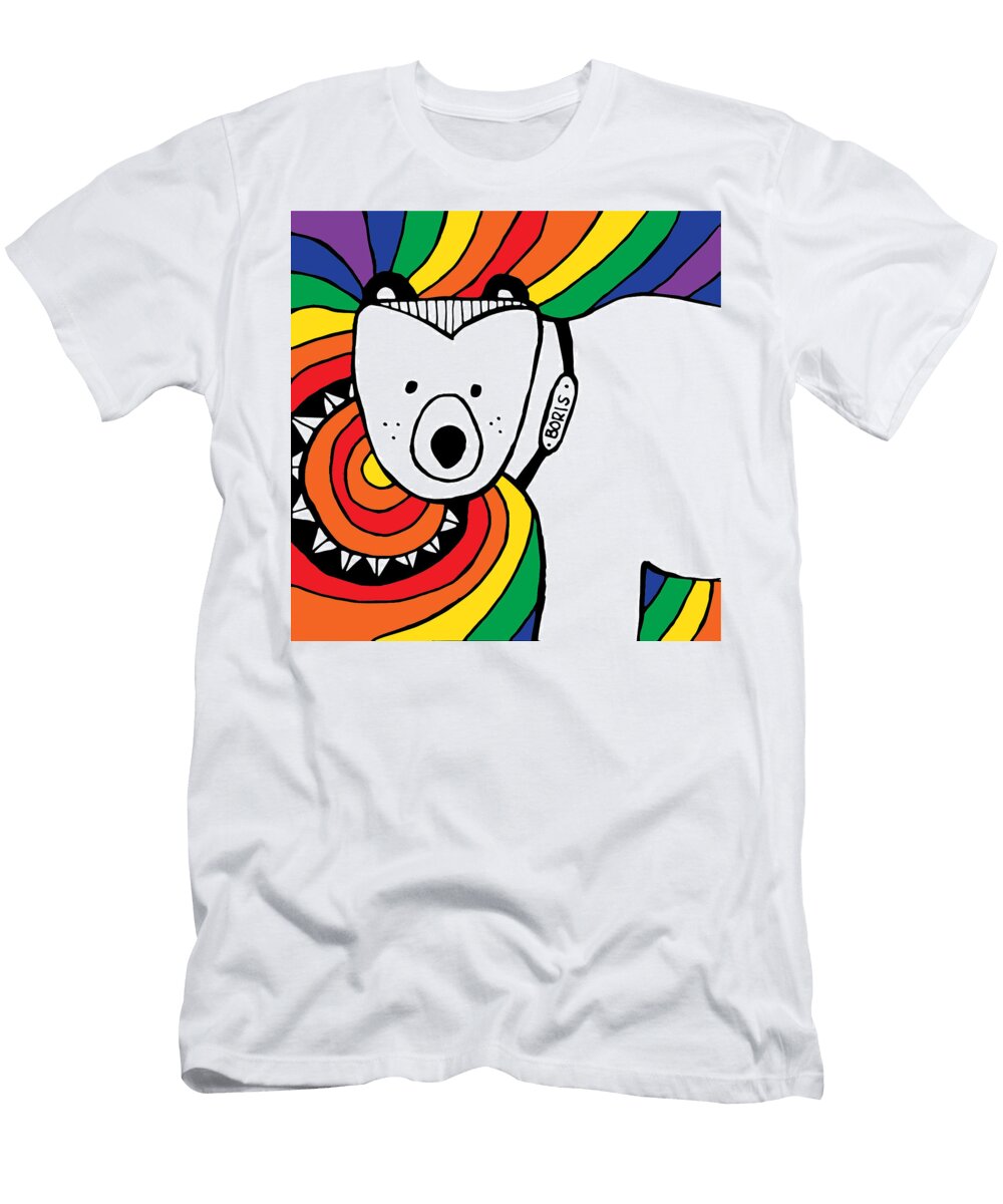 Boris the Bear Tonya Doughty T-Shirt