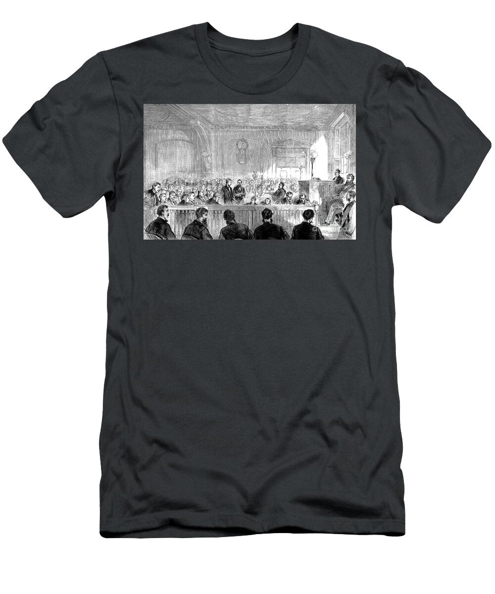 Boss Tweed Arraignment Pete Klinger T-Shirt