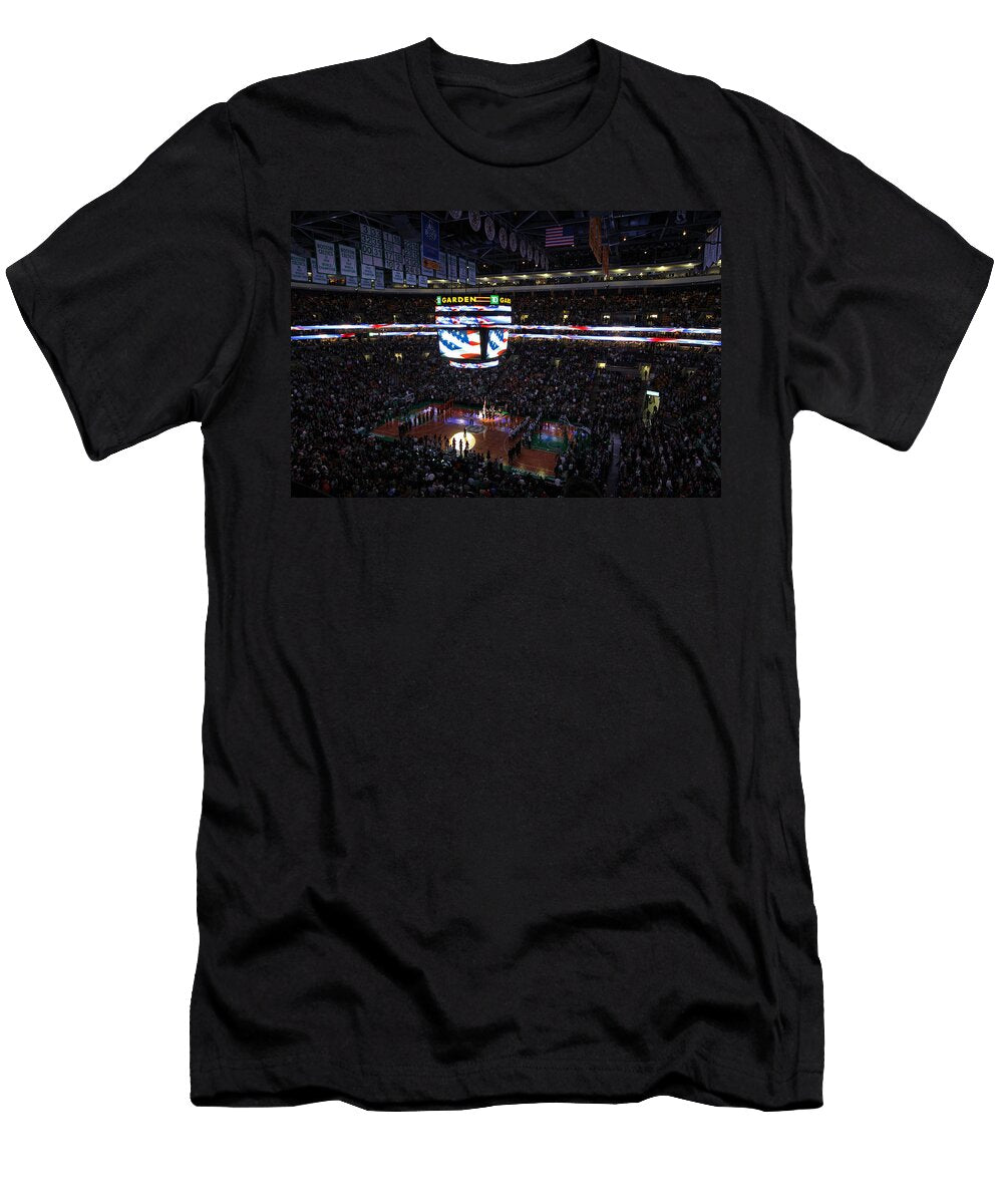 Boston Celtics Under the Star Spangled Banner Juergen Roth T-Shirt