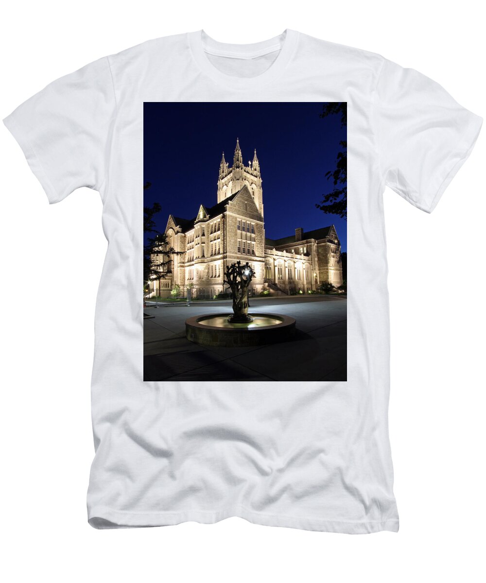 Boston College Gasson Hall Juergen Roth T-Shirt