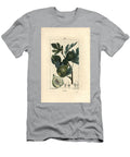 Botanical Board Fig Tree Branch with Figs Fig Tree Ficus Carica Showing Branch with Ripe Fruit and Leaves and a Section Through Fruit Ernestine Panckoucke T-Shirt