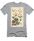 Botanical Illustration of a Geranium Flower Petals Leaves 1897 Lithograph Eugene Grasset T-Shirt