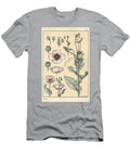 Botanical Illustration of the Poppy with Flower Parts Opium Pod 1897 Lithograph Eugene Grasset T-Shirt