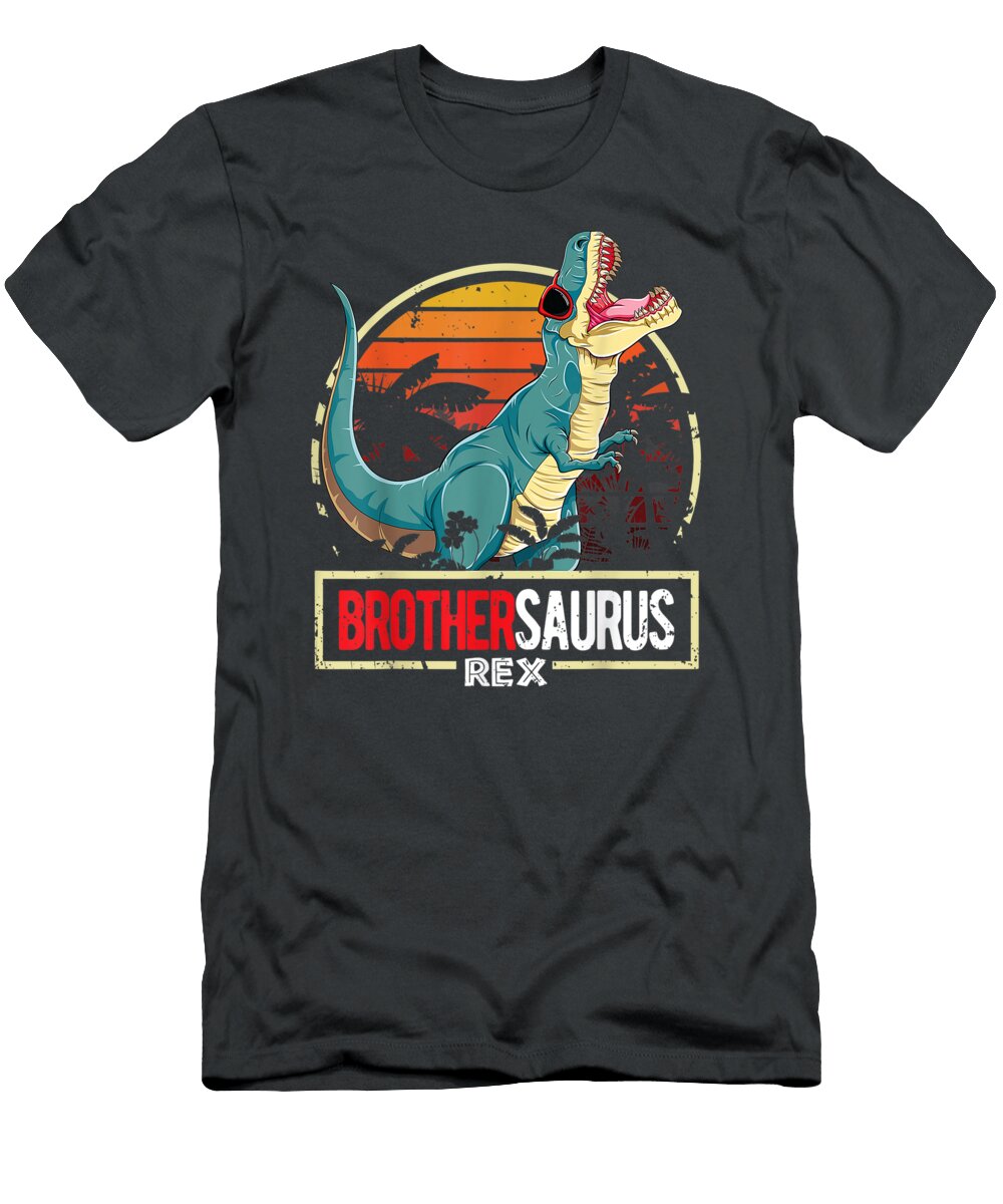 Boys Retro Family Matching Birthday Trex Junior Muna T-Shirt