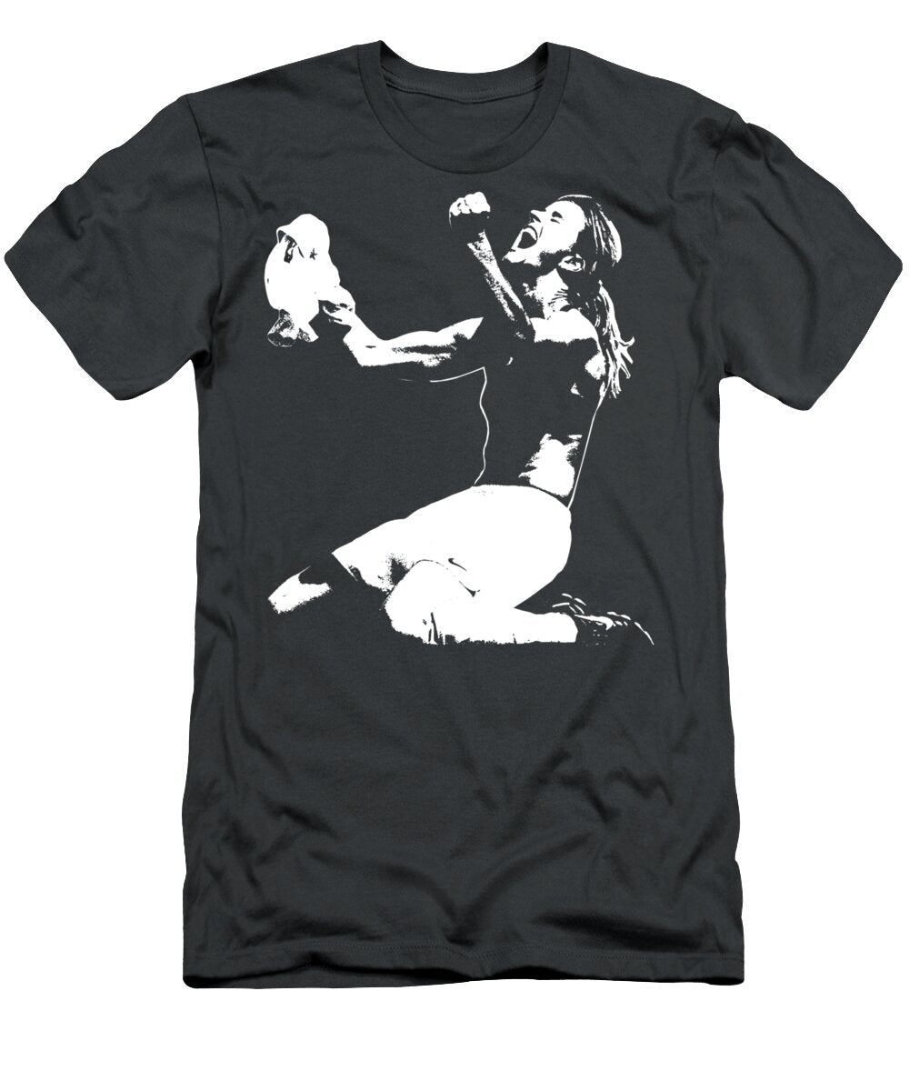 Brandi Chastain Victory Pose the White Stencil Tiffany Carter T-Shirt