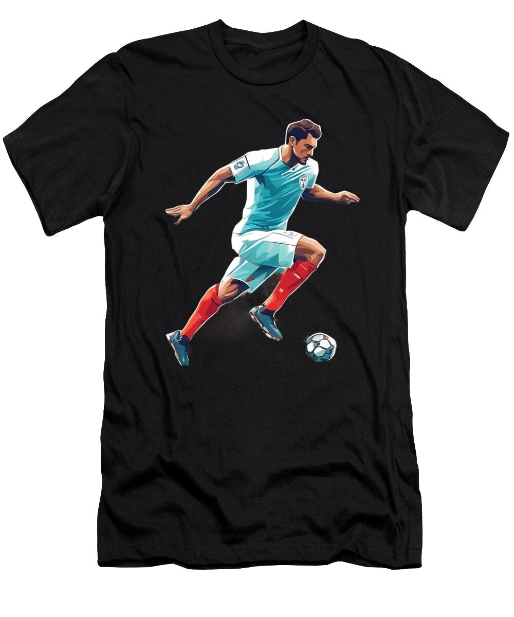 Brazil Football Anime Girl Nft T-Shirt