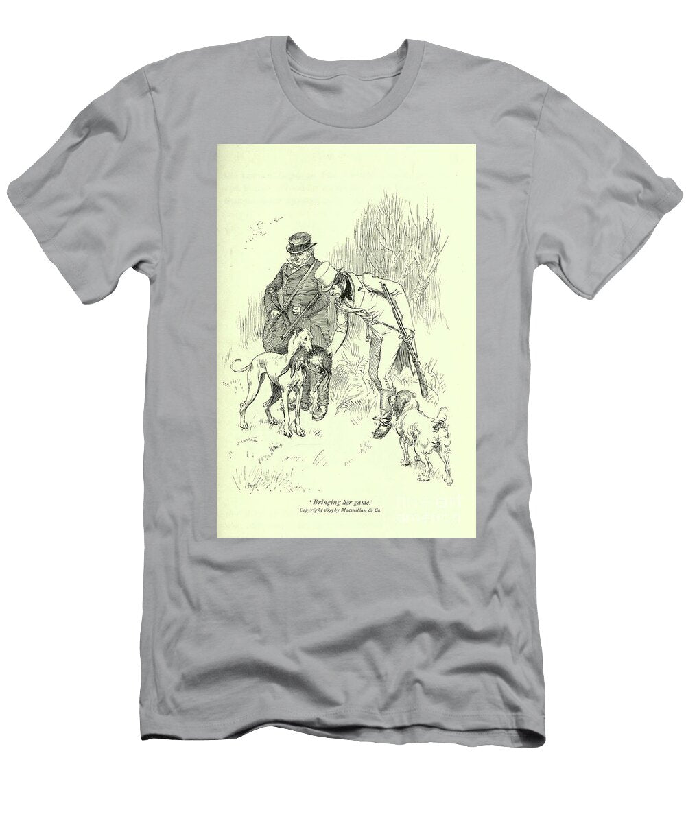 Bringing Her Game L4 Historic Illustrations T-Shirt