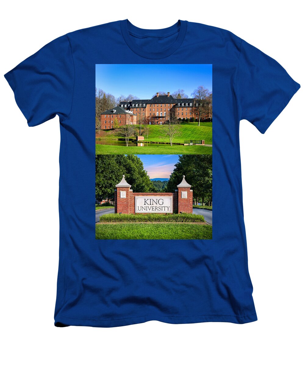 Bristol Tennessee King University Vertical Collage Shelia Hunt T-Shirt
