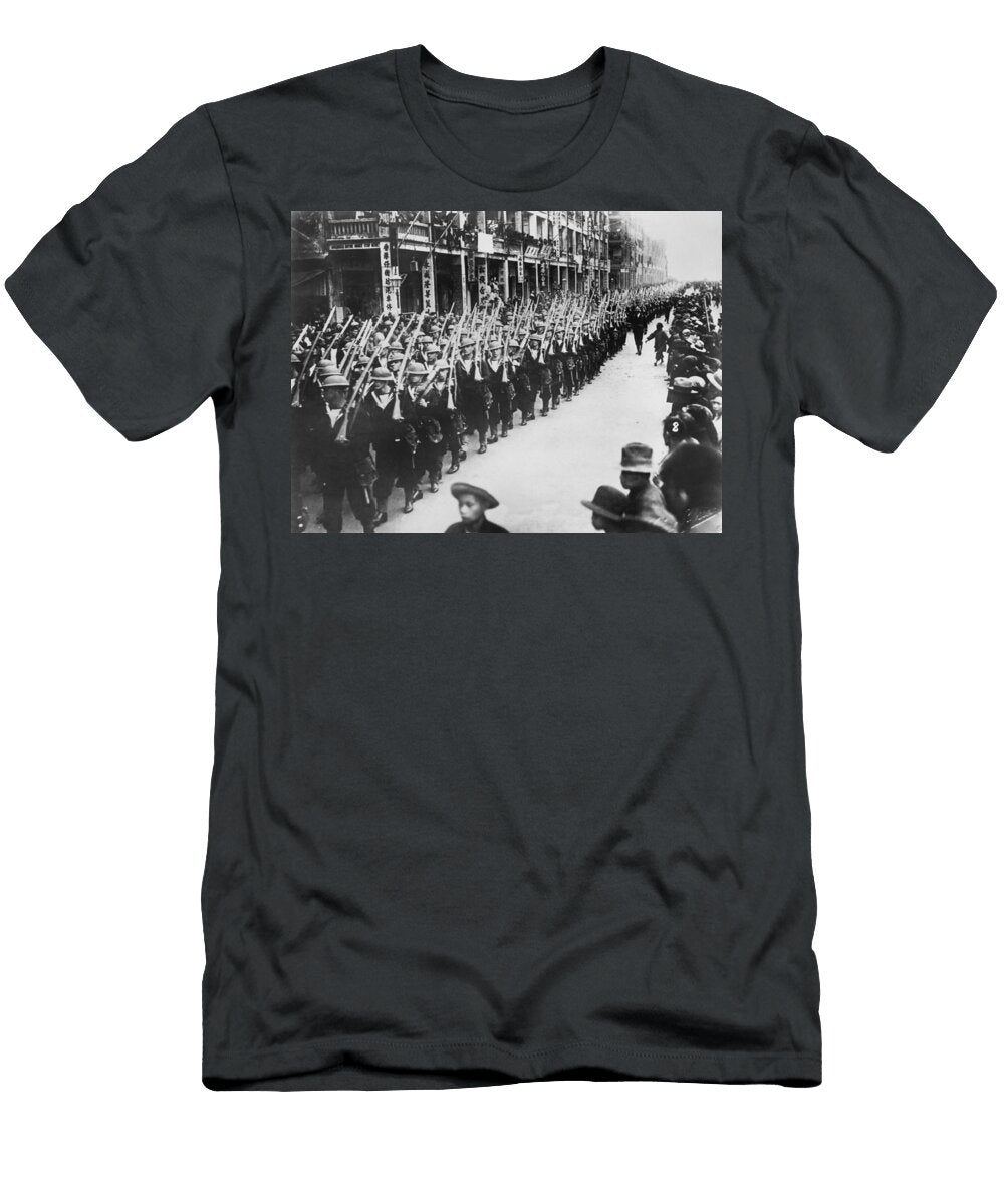 British Troops in Hong Kong Underwood Archives T-Shirt