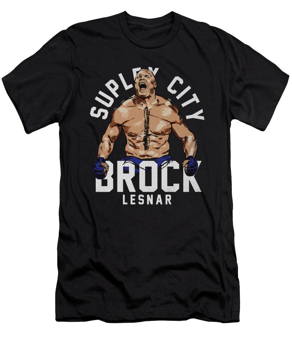 Brock Lesnar Suplex City Scream Ihsan Sirin T-Shirt