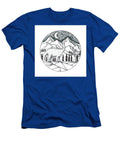 Brontosaurus Astronaut Mountains Tattoo Aloysius Patrimonio T-Shirt