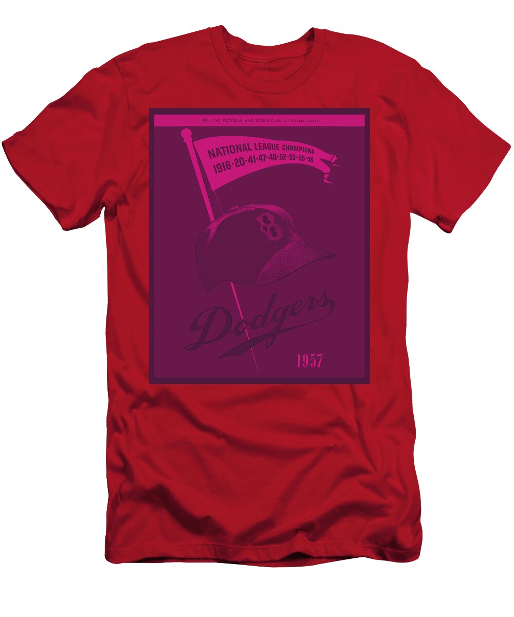 Brooklyn Dodgers Poster Motionage Designs T-Shirt
