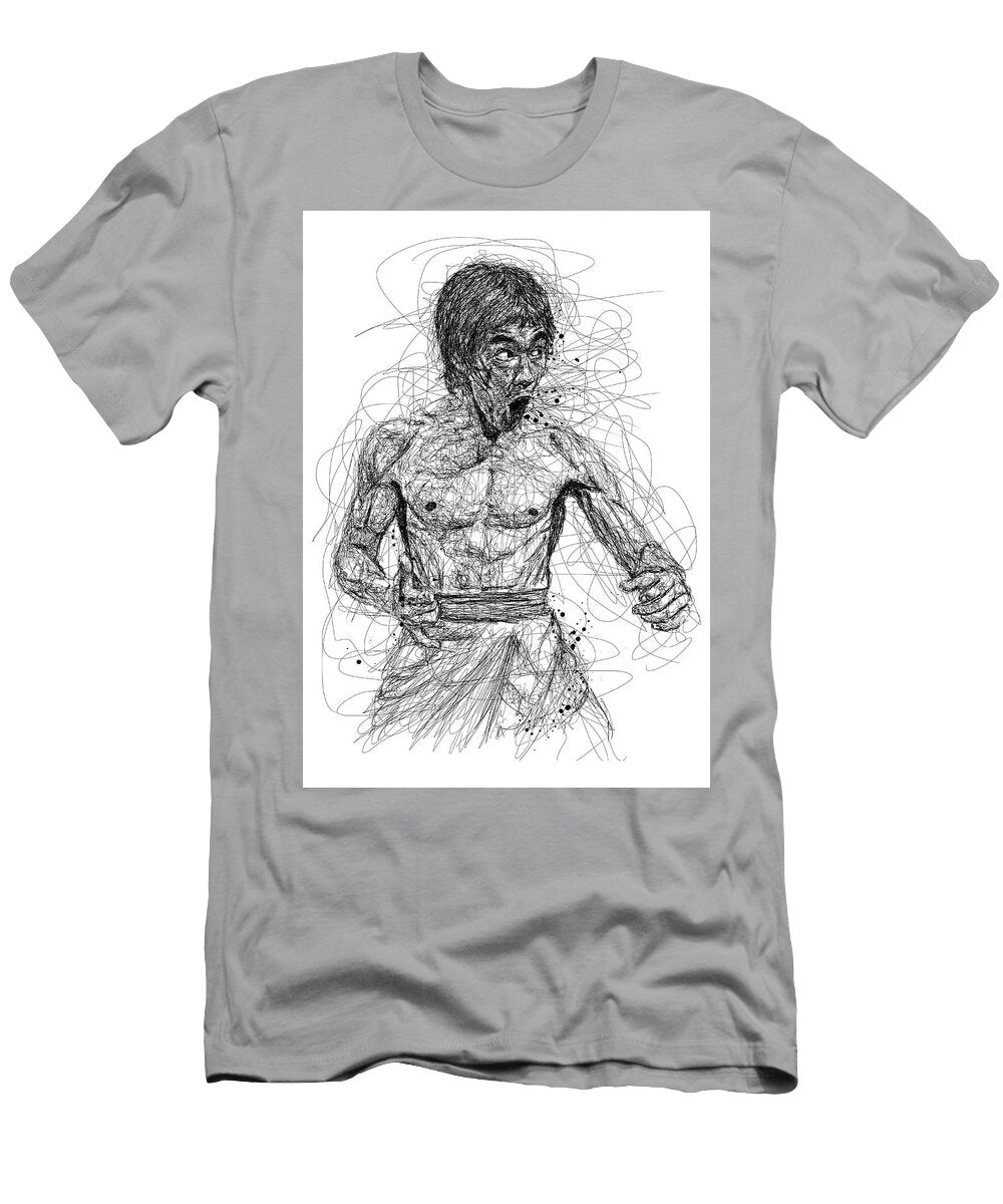 Bruce Lee Izmo Scribbles T-Shirt