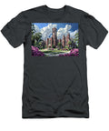 Building of Florida State Main University System Exterior Florida Tallahassee State University Historic Brick University Building with Tower and Lush Gardens Clark Leffler T-Shirt