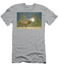Bull Elk Back Lit Steam Bugling Tony Bynum T-Shirt