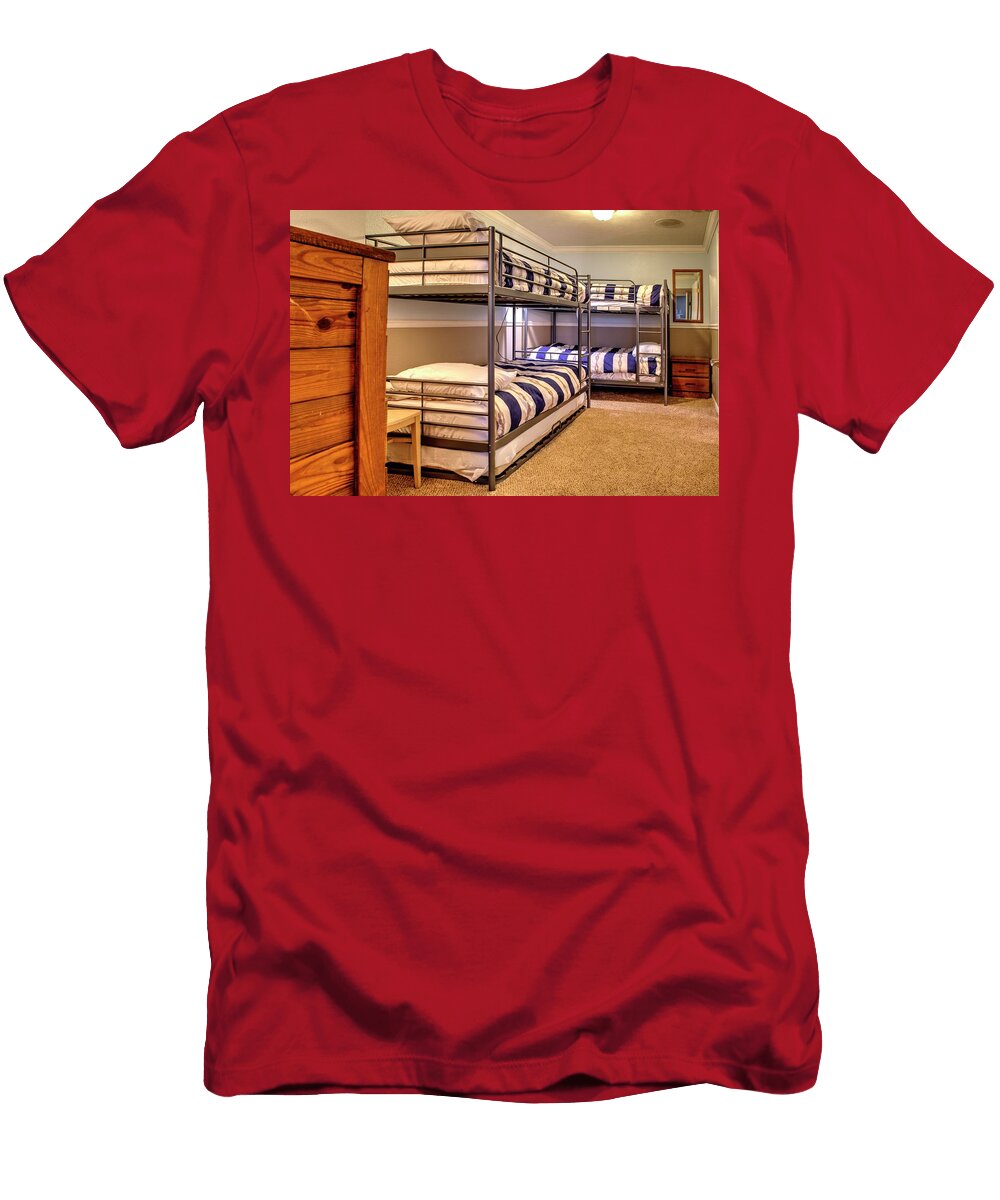Bunkhouse Bedroom Jeff Kurtz T-Shirt