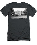 Burton Hall University of Minnesota 1901 Black and White Dmr Filho T-Shirt