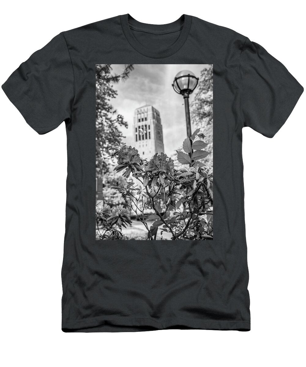 Burton Tower University of Michigan John Mcgraw T-Shirt