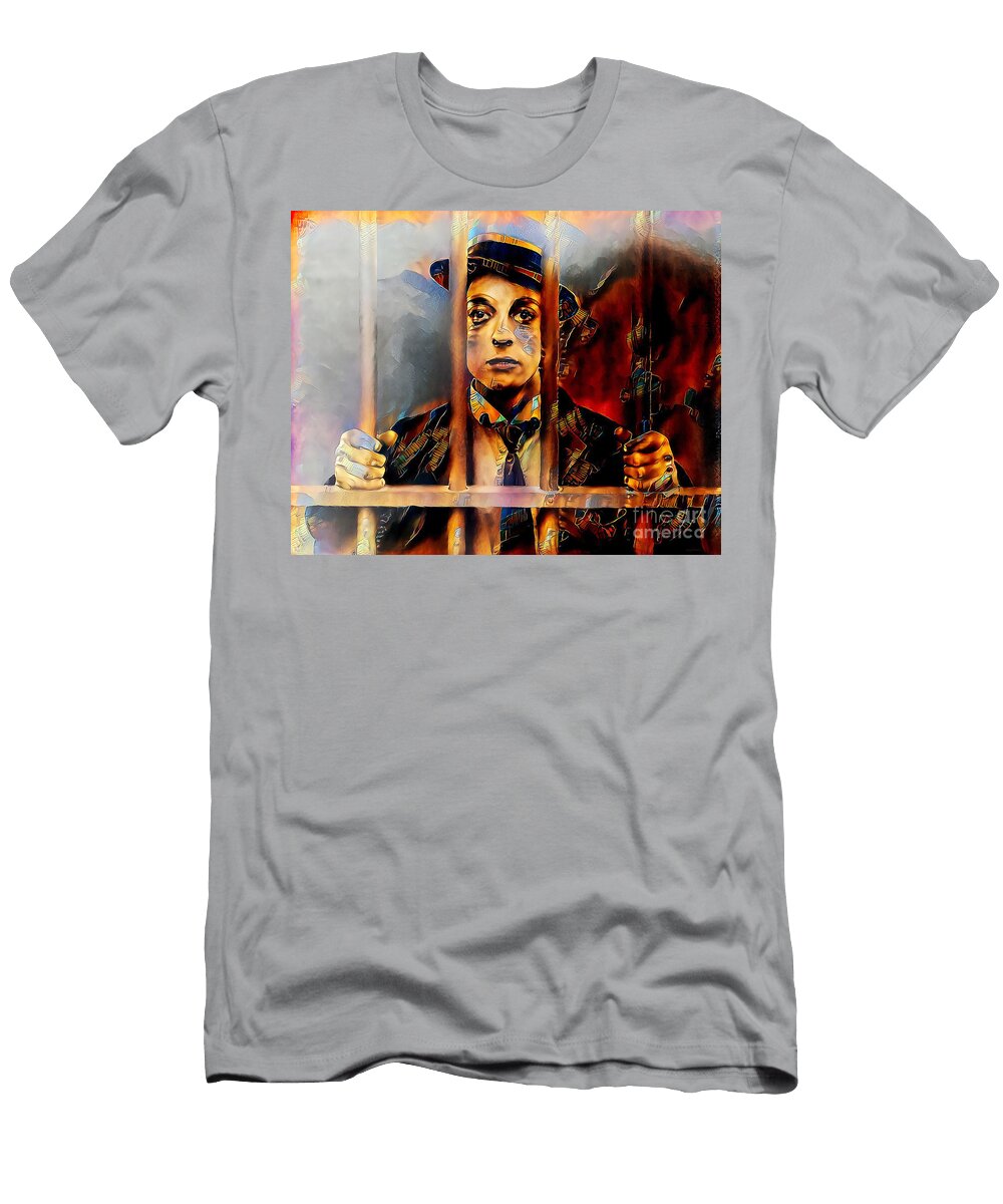 Buster Keaton in Nostalgic Painterly Colors 20200515 Wingsdomain Art and Photography T-Shirt