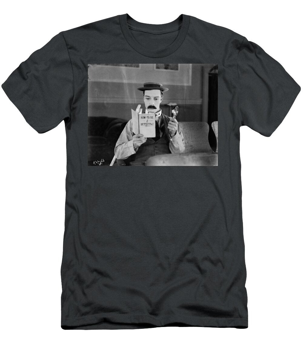 Buster Keaton in Sherlock Jr Nomad Art and Design T-Shirt
