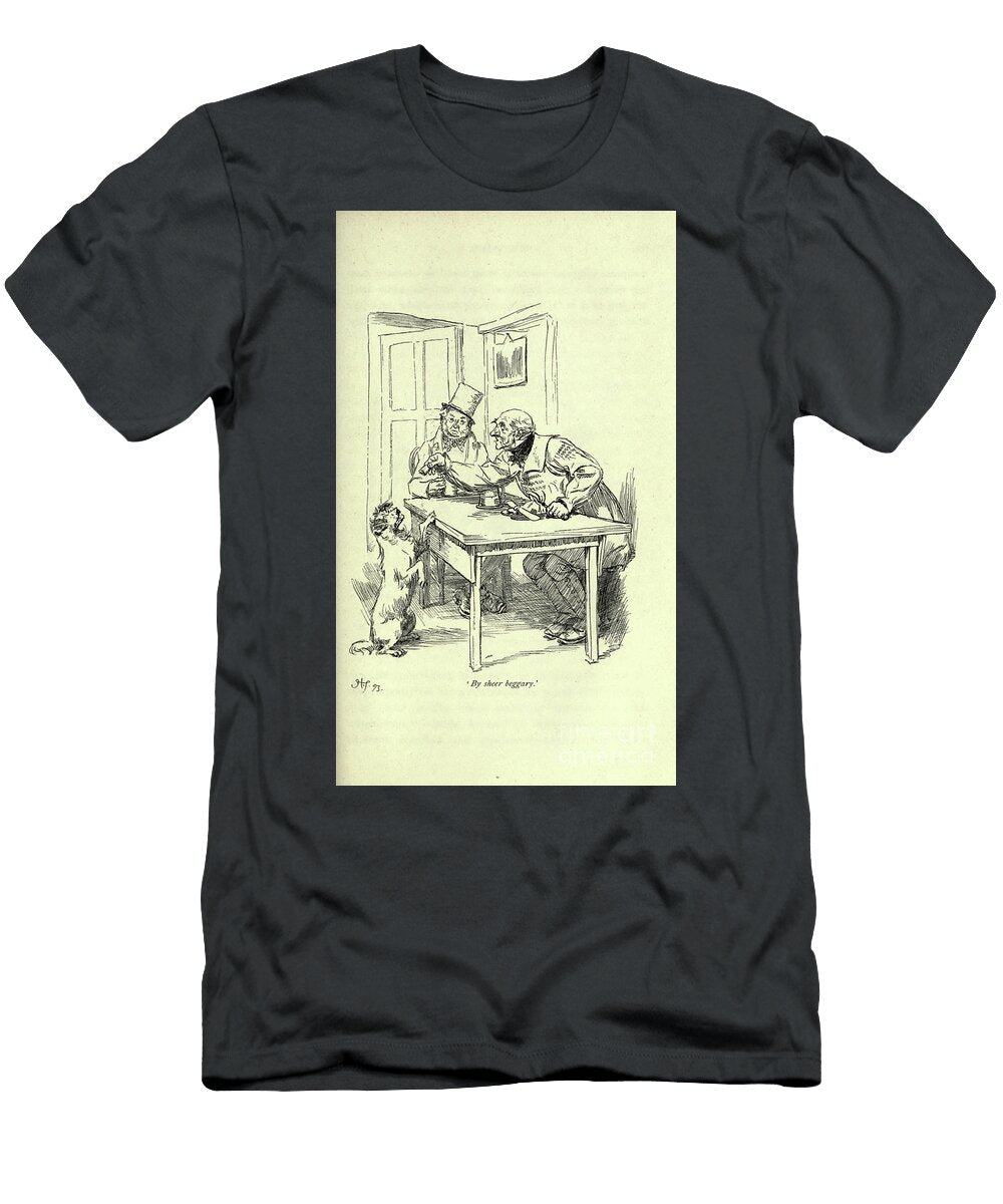 By Sheer Beggary L5 Historic Illustrations T-Shirt