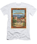 Caltech California Campus Iconic Vintage Travel Poster Sampadart Gallery T-Shirt