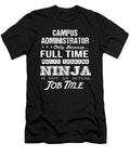 Campus Administrator Ninja Job Gift Item Shi Hu Kang T-Shirt