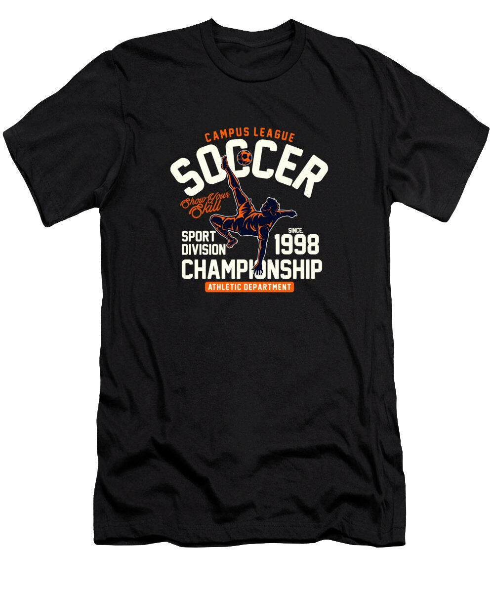 Campus League Soccer Game Soccer Logo Yvonne Alfie T-Shirt