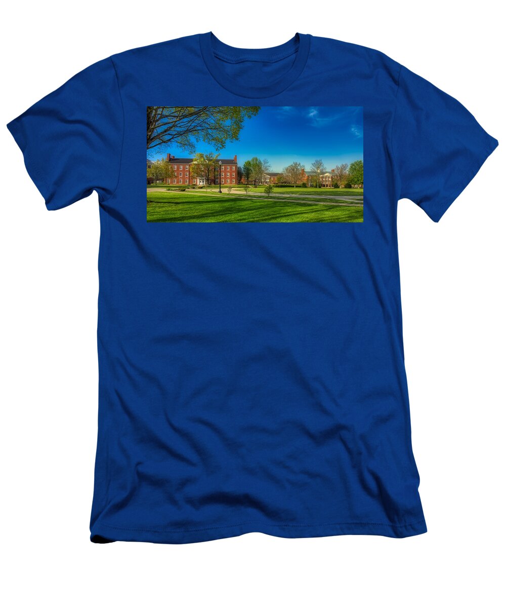 Campus of West Virginia Wesleyan College Mountain Dreams T-Shirt