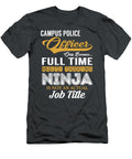 Campus Police Officer Multitasking Job T-Shirt