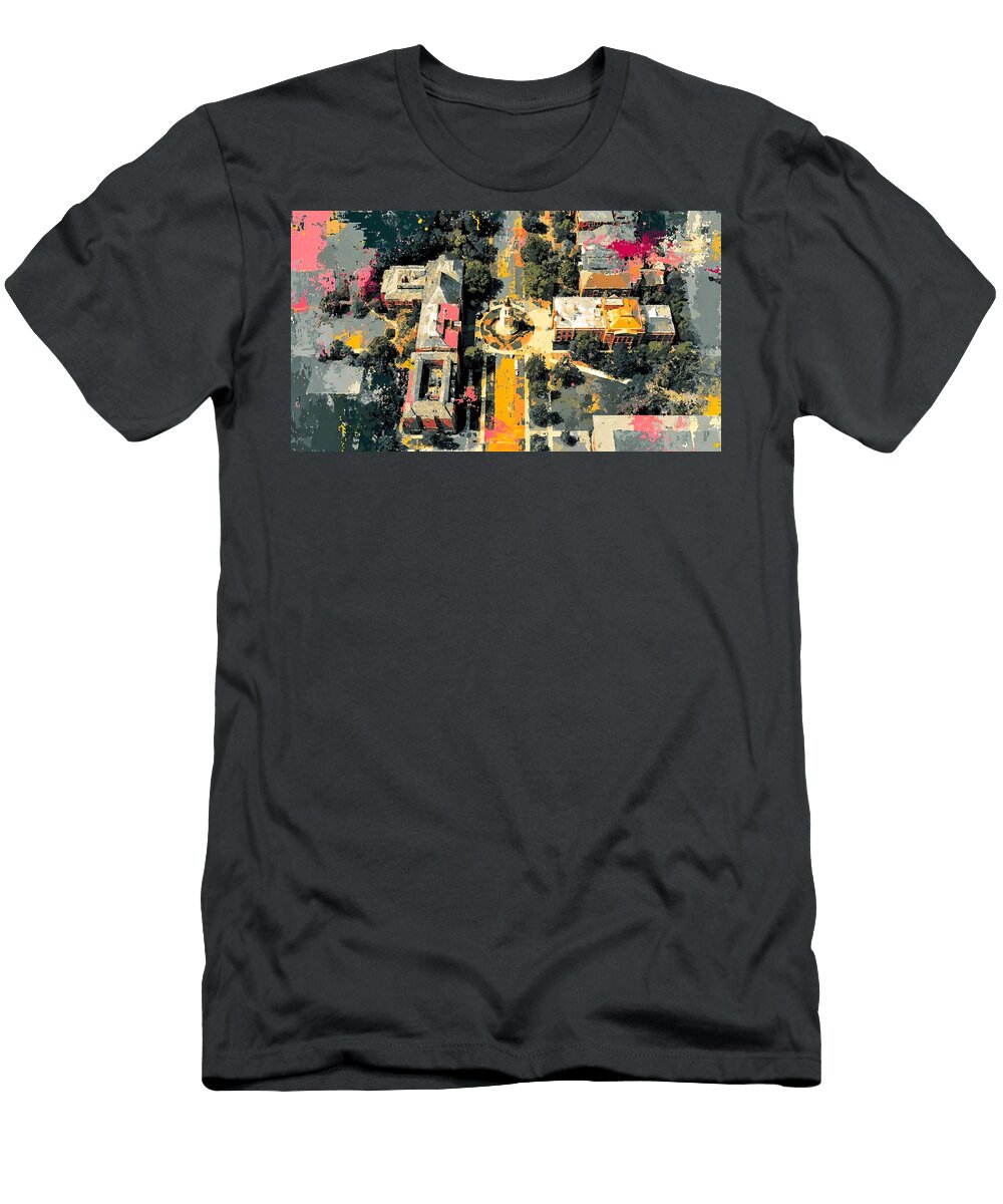 Campus Purdue University West Lafayette Indiana Academic Grounds Buildings Cityscape Hollie Love T-Shirt