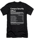 Campus Security Officer Nutrition Factors Gift Item Shi Hu Kang T-Shirt