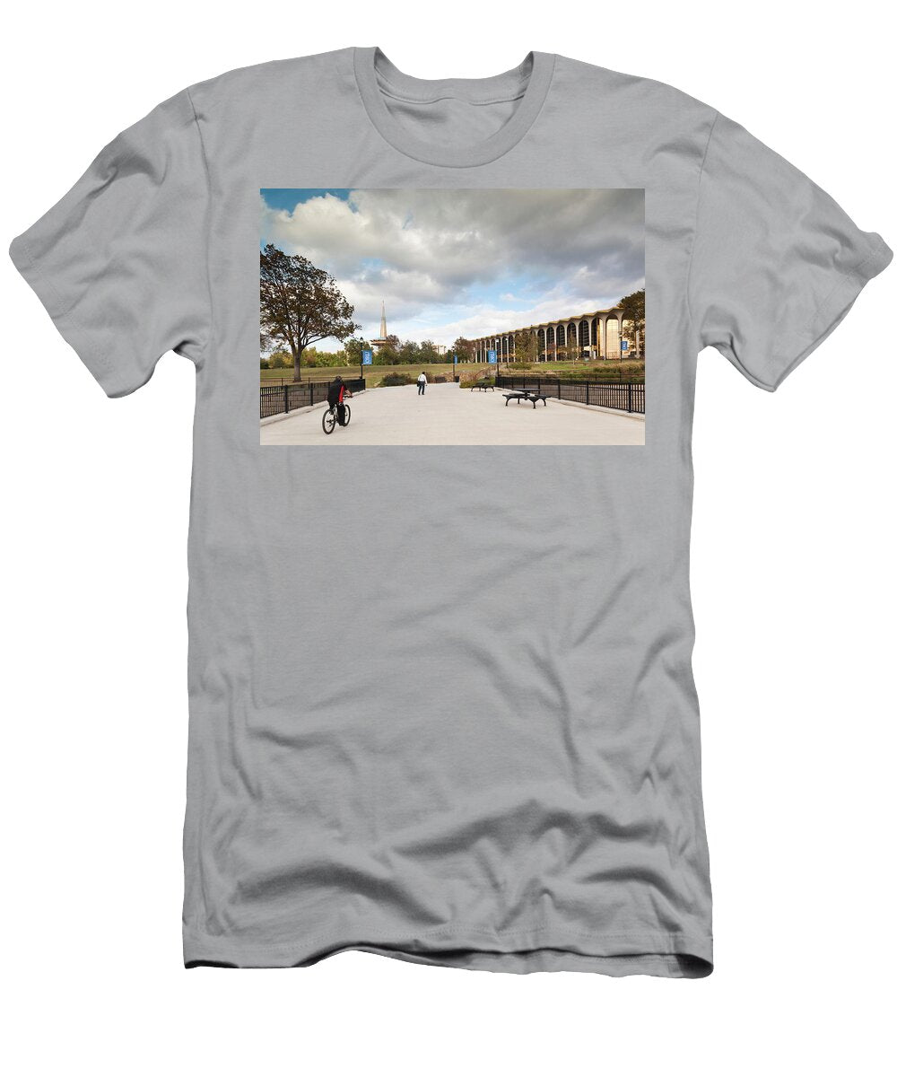 Campus View of the Oral Roberts Panoramic Images T-Shirt