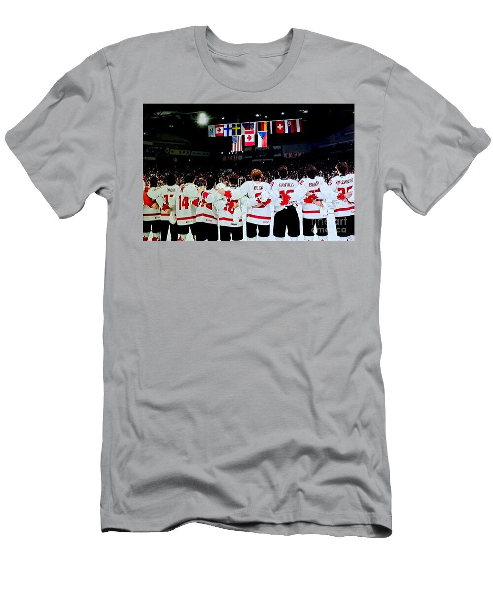 Canadas Juniors Win Gold in 2023 Al Bourassa T-Shirt