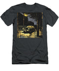 Car Under a Street Light Comic Book Art 82 Mad Paperairplanes T-Shirt