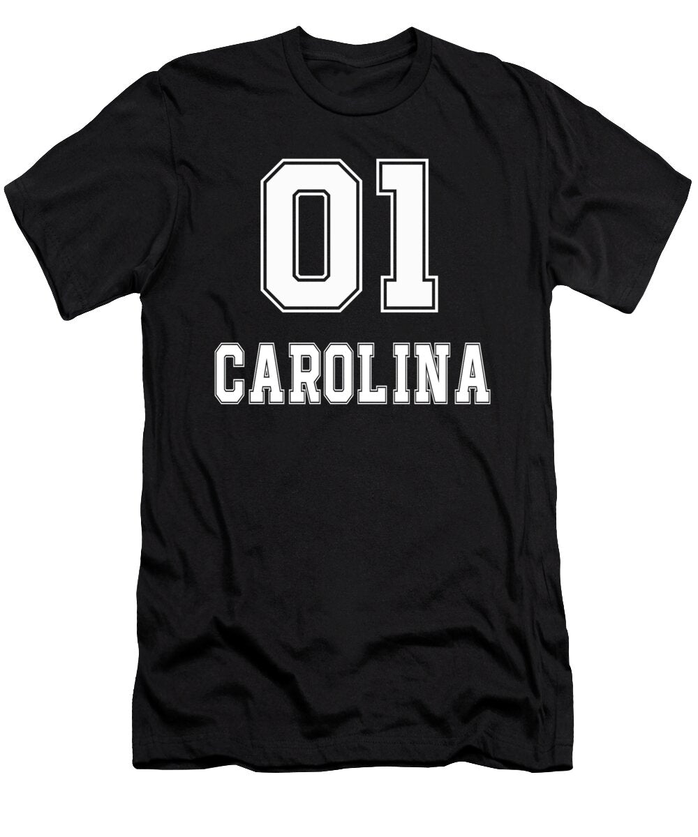 Carolina Cool Name Day Birthday Gift Benjamin Burkert T-Shirt