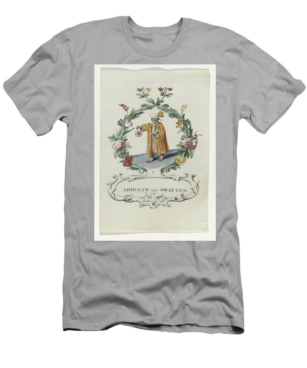 Cartoon of Adriaan Van Swieten Anonymous 1708 1795 Shop Ability T-Shirt