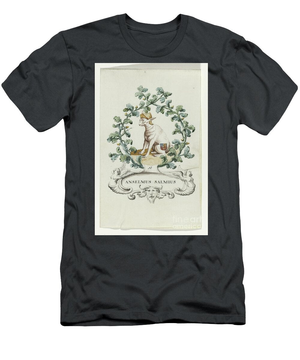 Cartoon of Anselmus Salmius Anonymous C 1708 C 1795 Shop Ability T-Shirt