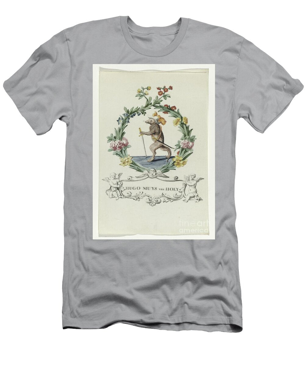 Cartoon of Hugo Muys Van Holy Anonymous 1708 1795 Shop Ability T-Shirt