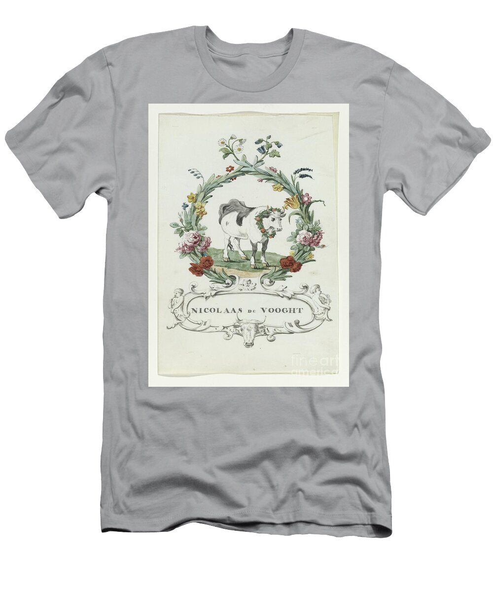 Cartoon of Nicolaas De Vooght Anonymous 1708 1795 Shop Ability T-Shirt