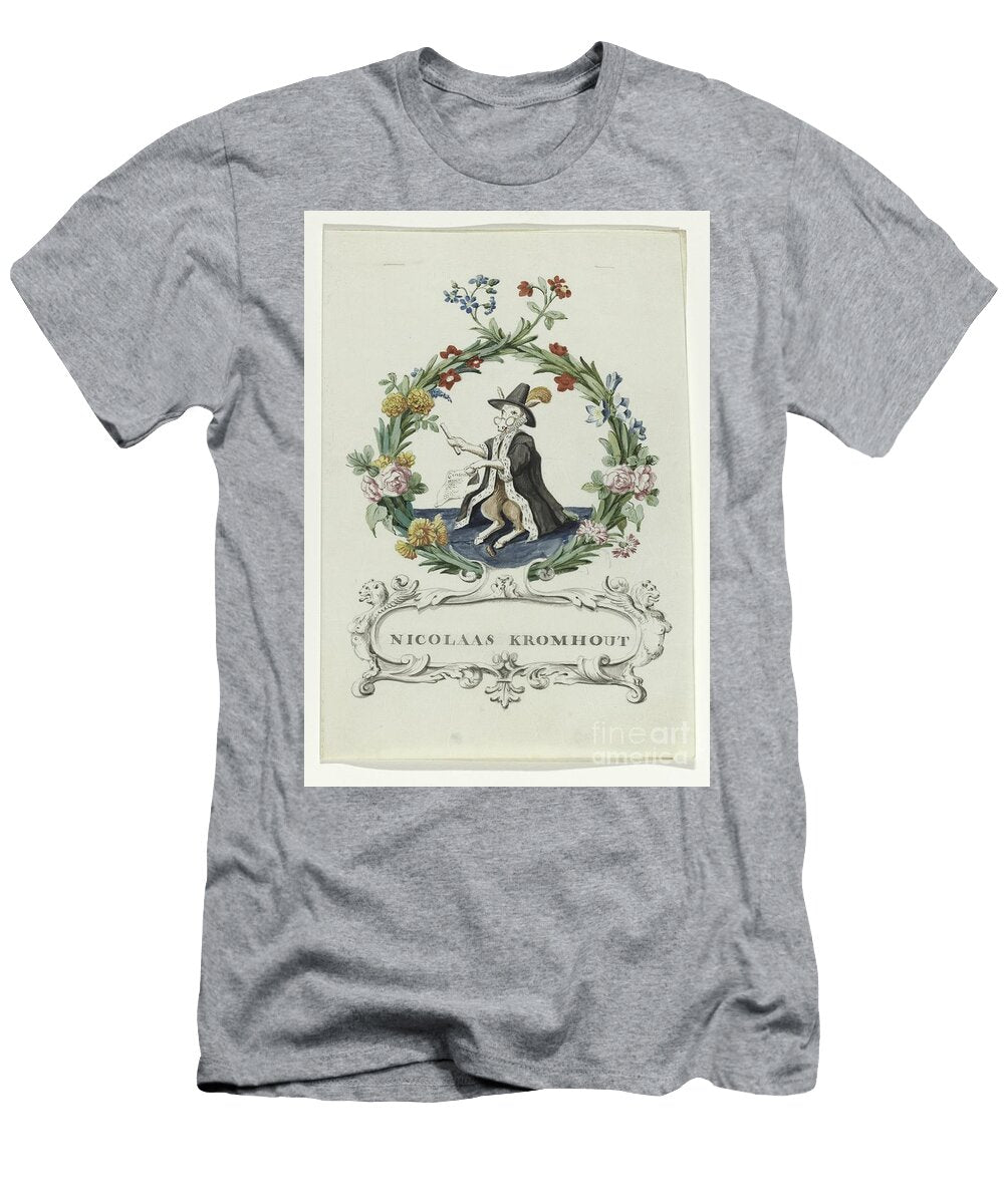 Cartoon of Nicolaas Kromhout Anonymous 1708 1795 Shop Ability T-Shirt