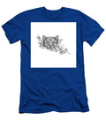 Cat Head Jasmine Flower Tattoo Aloysius Patrimonio T-Shirt