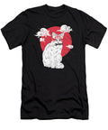 Cat with Sword Japanese Art Samurai Ninja Gift Thomas Larch T-Shirt