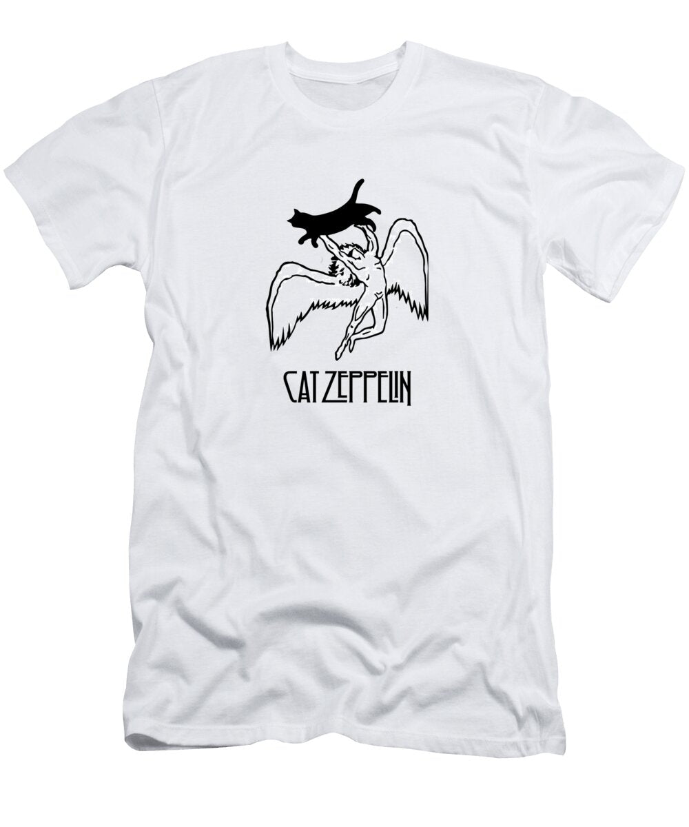 Cat Zeppelin Harry M Costello T-Shirt
