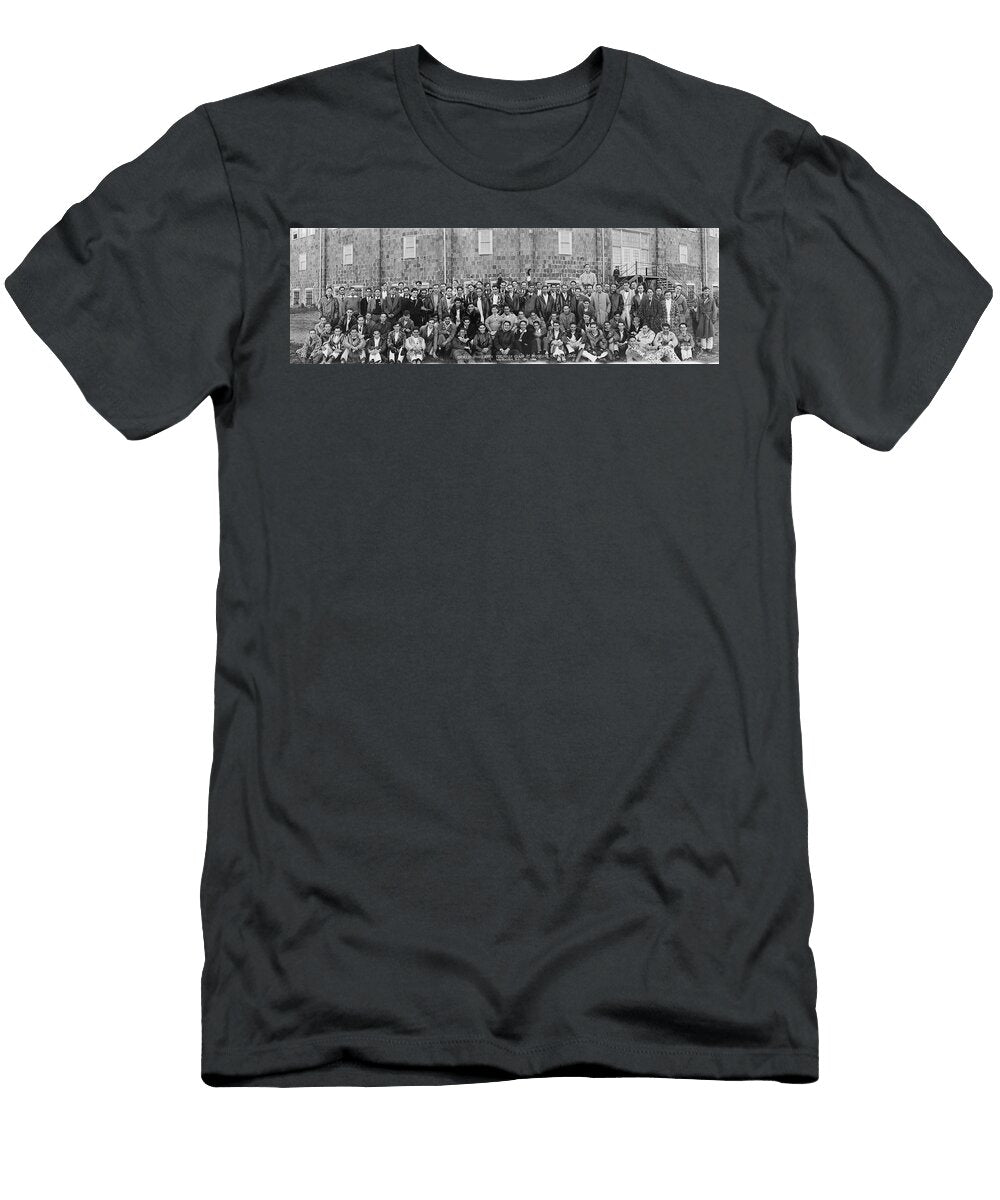 Catholic University Freshman Class At Duquesne Football Game Washington DC November 1929 Fred Schutz Collection T-Shirt