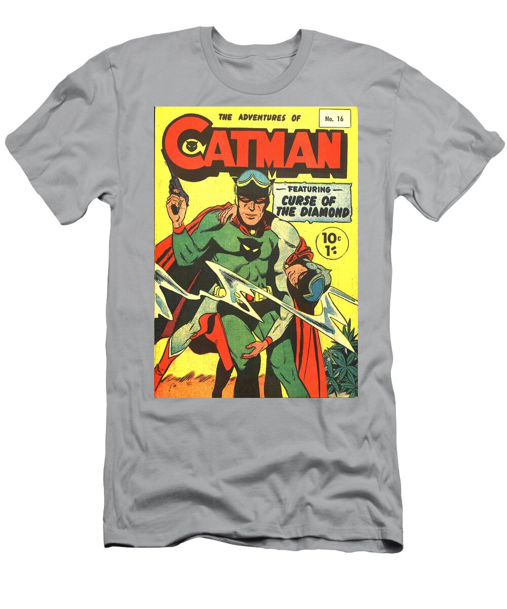 Catman Vintage Comic Book Neo Dhlamini T-Shirt