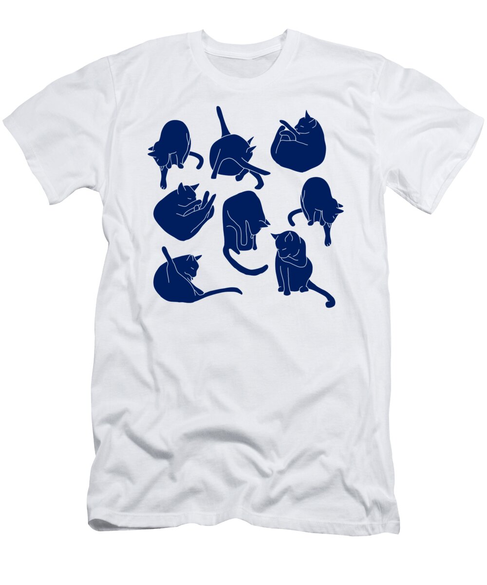 Cats Doing Cat Things Nic Squirrell T-Shirt