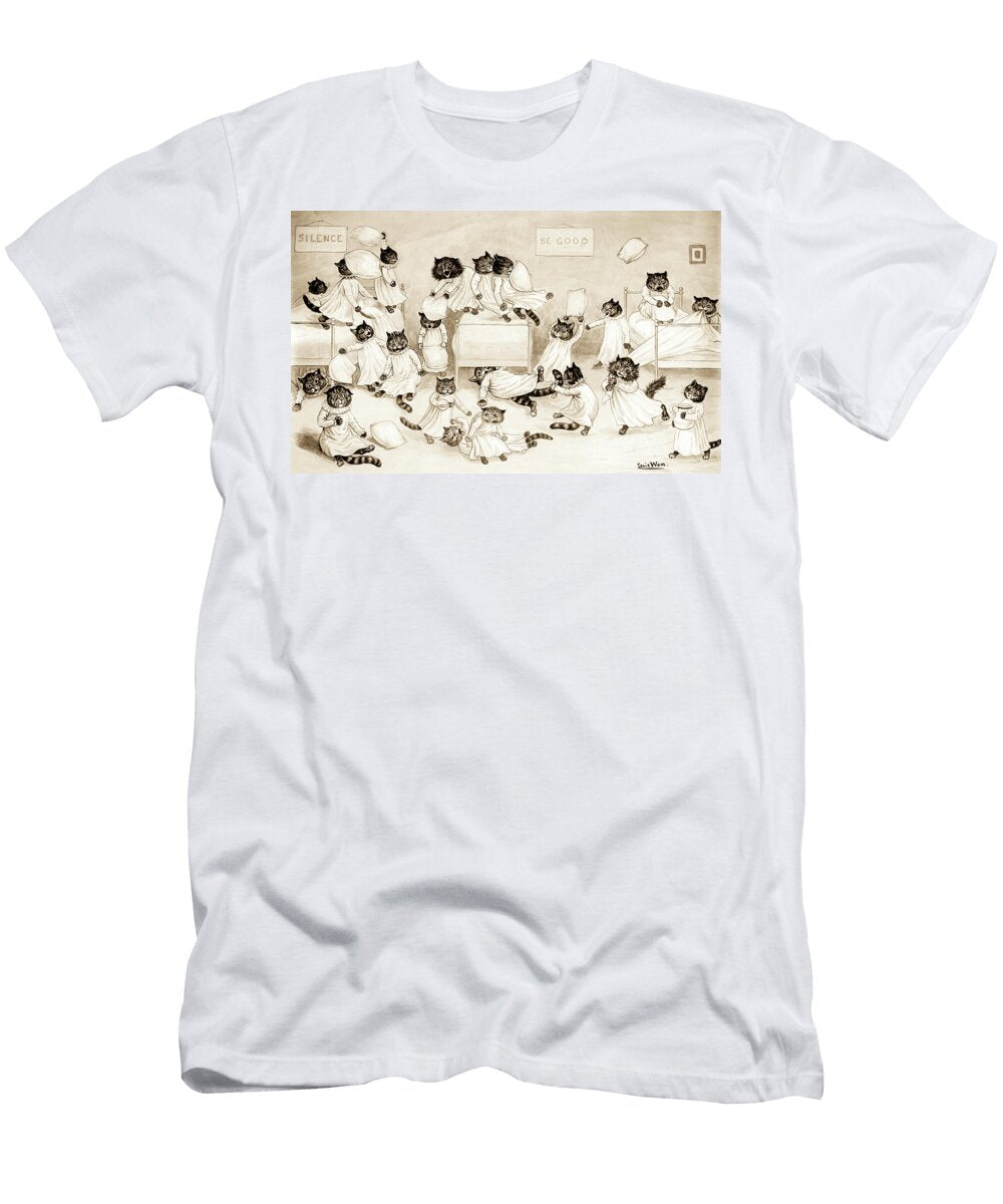 Cats in the Dormitory 1906 Louis Wain T-Shirt