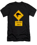 Caution Kiwis Road Sign Delphimages Photo Creations T-Shirt